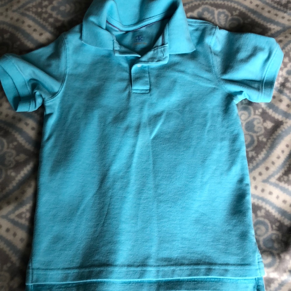 Boys Turquoise Polo Shirt 5